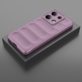 For Xiaomi Redmi Note 13 4G Global Magic Shield TPU + Flannel Phone Case(Purple)
