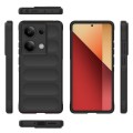 For Xiaomi Redmi Note 13 Pro 4G Global Magic Shield TPU + Flannel Phone Case(Black)
