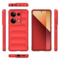 For Xiaomi Redmi Note 13 Pro 4G Global Magic Shield TPU + Flannel Phone Case(Red)