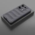 For Xiaomi Redmi Note 13 Pro 4G Global Magic Shield TPU + Flannel Phone Case(Dark Grey)