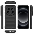 For Xiaomi 14 Ultra Magic Shield TPU + Flannel Phone Case(Black)