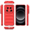 For Xiaomi 14 Ultra Magic Shield TPU + Flannel Phone Case(Red)
