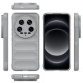 For Xiaomi 14 Ultra Magic Shield TPU + Flannel Phone Case(Grey)