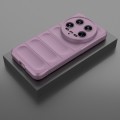 For Xiaomi 14 Ultra Magic Shield TPU + Flannel Phone Case(Purple)