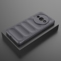 For Xiaomi Redmi A3 4G Global Magic Shield TPU + Flannel Phone Case(Dark Grey)