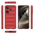 For Xiaomi Redmi Turbo 3 5G Magic Shield TPU + Flannel Phone Case(Red)