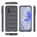 For vivo S18E 5G Magic Shield TPU + Flannel Phone Case(Dark Grey)