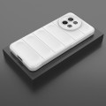 For vivo S18E 5G Magic Shield TPU + Flannel Phone Case(White)