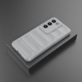 For vivo Y200E 5G Global / Y100 5G IDN Magic Shield TPU + Flannel Phone Case(Grey)