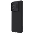 For Samsung Galaxy M54 5G NILLKIN Black Mirror Series Camshield PC Phone Case(Black)