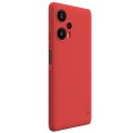 For Xiaomi Redmi Note 12 Turbo / Poco F5 NILLKIN Frosted Shield Pro PC + TPU Phone Case(Red)