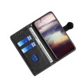 For Infinix Smart 7 HD Skin Feel Magnetic Buckle Leather Phone Case(Black)