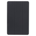For Xiaomi Pad 6 Max 14 Three-fold Holder Flip Tablet Leather Case(Black)