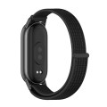 For Xiaomi Mi Band 8 Mijobs Breathable Nylon Loop Watch Band(Black)