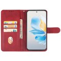 For Honor 100 Leather Phone Case(Red)