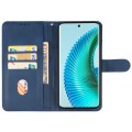 For Honor Magic6 Lite 5G Leather Phone Case(Blue)