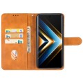 For Honor X50 GT Leather Phone Case(Brown)