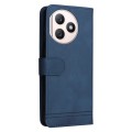 For Honor X50i+ Skin Feel Life Tree Metal Button Leather Phone Case(Blue)