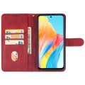For OPPO F23 Leather Phone Case(Red)