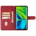 For Xiaomi Mi Note 10 Pro Leather Phone Case(Red)