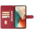 For Xiaomi Redmi Note 13 4G Leather Phone Case(Red)