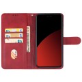 For Xiaomi Civi 4 Pro Leather Phone Case(Red)