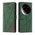 For Xiaomi 14 Ultra Skin Feel Splicing Leather Phone Case(Green)