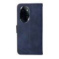 For Honor 100 Pro Classic Calf Texture Flip Leather Phone Case(Blue)