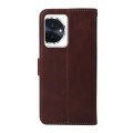 For Honor 100 Classic Calf Texture Flip Leather Phone Case(Brown)