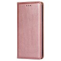 For Nokia C300 4G US Gloss Oil Solid Color Magnetic Leather Phone Case(Rose Gold)