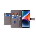 For OPPO Reno10 Pro+ 5G Sheep Texture Cross-body Zipper Wallet Leather Phone Case(Grey)