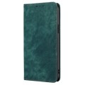 For Huawei Mate 60 RFID Anti-theft Brush Magnetic Leather Phone Case(Green)