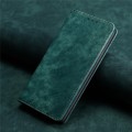 For Huawei nova 12i 4G RFID Anti-theft Brush Magnetic Leather Phone Case(Green)