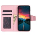 For Samsung Galaxy M15 5G Crystal Texture Leather Phone Case(Pink)