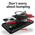 For Samsung Galaxy S24 5G CD Texture Sliding Camshield Magnetic Holder Phone Case(Black)