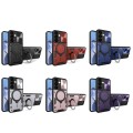 For Samsung Galaxy S24+ 5G CD Texture Sliding Camshield Magnetic Holder Phone Case(Black)