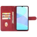 For Realme C51 Leather Phone Case(Red)