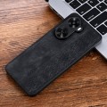 For Huawei nova 11 SE AZNS 3D Embossed Skin Feel Phone Case(Black)