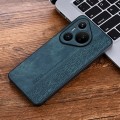 For Huawei Pura 70 AZNS 3D Embossed Skin Feel Phone Case(Dark Green)