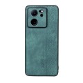 For Xiaomi 13T / 13T Pro / Redmi K60 Ultra AZNS 3D Embossed Skin Feel Phone Case(Dark Green)
