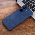 For Xiaomi Poco C65/Redmi 13C AZNS 3D Embossed Skin Feel Phone Case(Sapphire Blue)