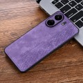 For Xiaomi Poco C65/Redmi 13C AZNS 3D Embossed Skin Feel Phone Case(Purple)