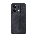 For Xiaomi Redmi Note 13 Pro 5G AZNS 3D Embossed Skin Feel Phone Case(Black)