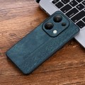 For Xiaomi Redmi Note 13 Pro 4G AZNS 3D Embossed Skin Feel Phone Case(Dark Green)