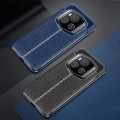 For Honor Magic6 RSR Porsche Design Litchi Texture Shockproof TPU Phone Case(Blue)