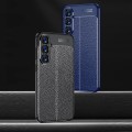 For Samsung Galaxy S24 5G Litchi Texture Shockproof TPU Phone Case(Black)