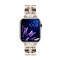 Diamond Metal Watch Band For Apple Watch SE 2023 40mm(Starlight)