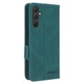 For Samsung Galaxy M54 5G Magnetic Clasp Leather Phone Case(Green)