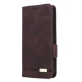 For Samsung Galaxy S23 FE 5G Magnetic Clasp Leather Phone Case(Brown)