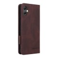 For Samsung Galaxy A05 Magnetic Clasp Leather Phone Case(Brown)